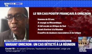 Premier cas Omicron à La Réunion: le patient "n'a pas un état de santé dégradé" assure le Dr Patrick Mavingui