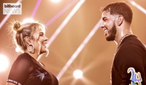 Karol G and Anuel AA Give Surprise On Stage Reunion for First Time Since Breakup | Billboard News