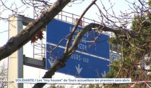 Le Journal - 30/11/2021 - SOLIDARITÉ / Les "tiny houses" de Tours accueillent les premiers sans-abris