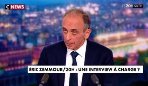Eric Zemmour au 20h : une interview à charge ?