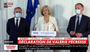 Congrès Les Républicains - Valérie Pécresse, qualifiée au second tour, s’exprime: " Je suis la seule à pouvoir battre Emmanuel Macron" - VIDEO