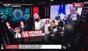 Le monde de Macron : Conseil de défense lundi, nouvelles restrictions ? - 03/12
