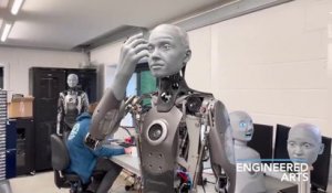 Ameca : un robot humanoïde aux expressions réalistes