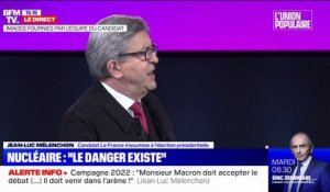 Jean-Luc Mélenchon: "La question du nucléaire n'est pas idéologique (...) le danger existe"