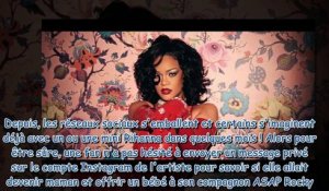 Rihanna enceinte - La chanteuse met les choses au point