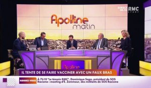 Les histoires de Charles Magnien : Il tente de se faire vacciner avec un faux bras - 06/12