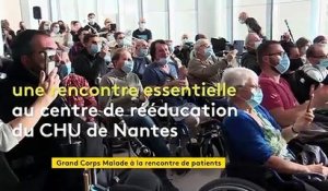 En réponse à leur clip, Grand Corps Malade vient à la rencontre des soignants et des patients du CHU de Nantes