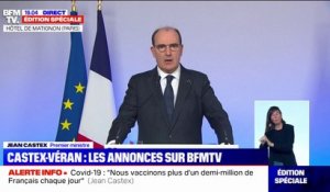 Vaccin contre le Covid-19: "10 millions de Françaises et de Français ont déjà fait leur rappel", selon Jean Castex