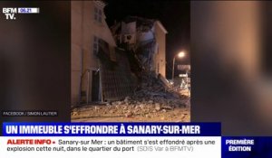 Sanary-sur-Mer: un immeuble s'effondre après une explosion, cinq personnes sont bloquées dans les décombres