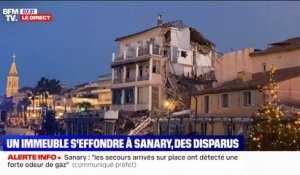 Effondrement d'un immeuble à Sanary: la piste d'une explosion due au gaz évoquée par le préfecture