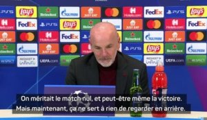 Groupe B - Pioli : "Nous avons besoin de progresser"