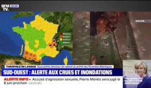 Vigilance orange dans les Pyrénées-Atlantiques: la préfecture appelle à "ne pas s'engager à pied ou en voiture sur des voies inondées"