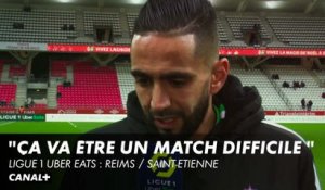 Ryad Boudebouz avant de rencontrer Reims - Ligue 1 Uber Eats