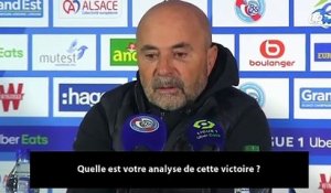 Strasbourg 0-2 OM : Sampaoli détaille son plan tactique victoireux