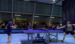 Images maritima: quelques beaux points du derby entre ASTT Miramas et Istres Tennis de Table