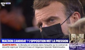 Interview d'Emmanuel Macron: l'opposition met la pression