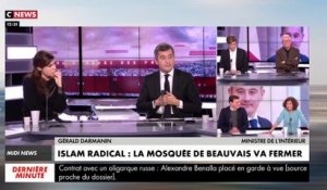 Gérald Darmanin annonce avoir "enclenché" la procédure de fermeture administrative de la Grande mosquée de Beauvais en raison selon lui de la radicalité des prêches qui y sont donnés