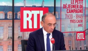 Eric Zemmour est l'invité du petit-déjeuner de campagne