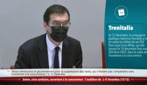 "Les concurrents arrivent là où ça rapporte", remarque Jean-Pierre Farandou, PDG de la SNCF