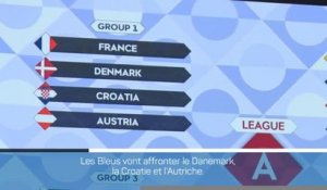 Ligue des Nations : La France avec le Danemark, la Croatie et l'Autriche en phase de groupe