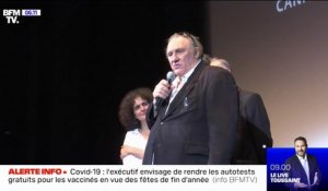 La comédienne qui accuse Gérard Depardieu de viol prend la parole publiquement pour la première fois