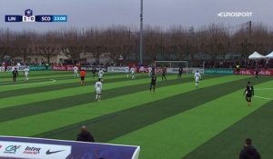 Leno martyrise la défense d'Angers : 2-0 pour Linas-Montlhéry avant la pause