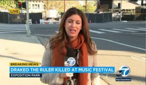 Le rappeur américain Drakeo the Ruler est mort cette nuit après avoir été poignardé dans les coulisses d'un festival de musique à Los Angeles