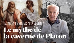 On explique le mythe de la caverne de Platon en moins de 2 minutes (avec Alain Badiou)