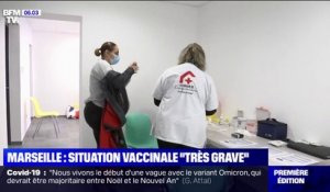 À Marseille, des associations sensibilisent à la vaccination pour lutter contre une situation jugée "très grave"