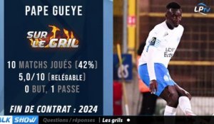 OM :  Pape Gueye sur le gril