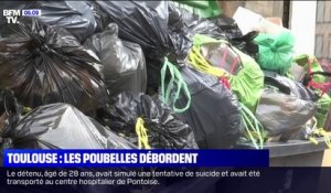 À Toulouse, les poubelles débordent en raison de la grève des éboueurs