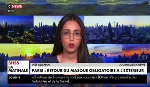 Coronavirus : Le masque redevient obligatoire dans les rues de Paris à partir de demain pour les plus de 11 ans afin de faire face au "raz de marée" du variant Omicron
