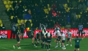 TOP 14 - Essai de Thomas LAVAULT (SR) - Stade Rochelais - LOU Rugby - J13 - Saison 2021:2022