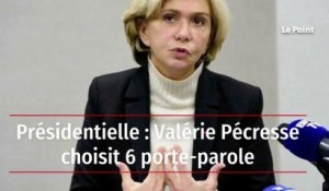 Présidentielle : Valérie Pécresse choisit 6 porte-parole