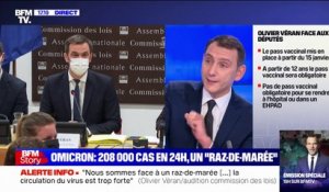 Laurent Jacobelli: "Comme le gouvernement ne fait pas le boulot, il faut un bouc-émissaire et ce sont les non-vaccinés"