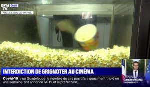 À partir du 3 janvier, il sera interdit de grignoter au cinéma