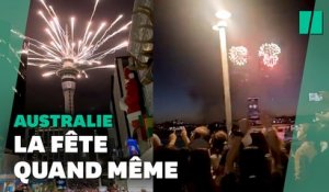 L'Australie et la Nouvelle-Zélande ont fêté le Nouvel an malgré Omicron