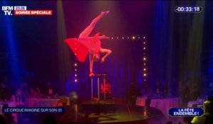Réveillon du Nouvel An: le numéro d’équilibriste du cirque Imagine depuis Vaulx-en-Velin