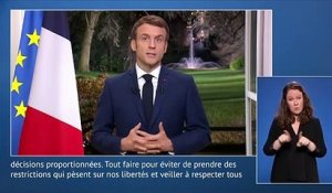 Les vœux pour l'année 2022 d'Emmanuel Macron