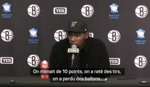 Nets - La grosse colère de Durant après le revers contre les Clippers