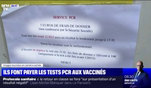 Des professionnels de santé facturent illégalement des tests PCR aux personnes vaccinées