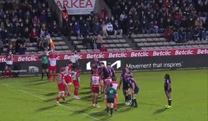 TOP 14 - Essai de Romain LONCA (BO) - Union Bordeaux-Bègles - Biarritz Olympique - J14 - Saison 2021/2022