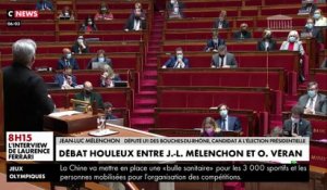 Pass vaccinale : Regardez le face à face tendu à l'Assemblée Nationale, entre Jean-Luc Mélenchon et Olivier Véran qui révèle que le patron des Insoumis à reçu sa 3e dose