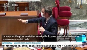 "Emmerder les non vaccinés" - Regardez le Ministre de la Santé, Olivier Véran qui a tenté de justifier les propos du Président : "Nous n'allons pas faire un débat sémantique"