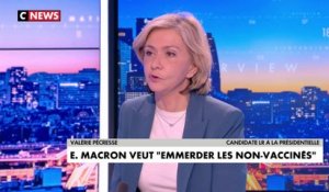 Valérie Pécresse : «J'ai été indignée par les propos du président de la République»