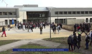 Reportage - Le collège Lucie Aubrac renaît définitivement de ses cendres