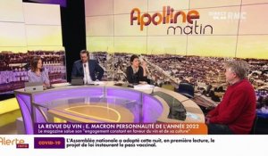 On peut tout dire sur RMC : La Revue du vin, Emmanuel Macron personnalité de l'année 2022 - 06/01