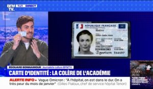 La colère de l'Académie française sur les mentions en anglais de la nouvelle carte d'identité