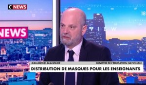 Jean-Michel Blanquer : «Nous sommes en situation d'avoir ces masques chirurgicaux»