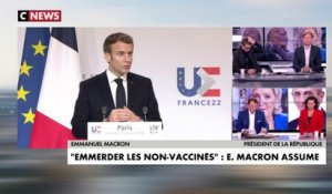 «Emmerder les non-vaccinés : Emmanuel Macron persiste et signe»